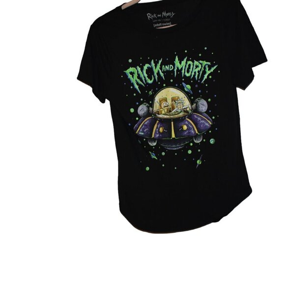 Rick and Morty Tee‎ Adult Swim Shirt Size large 11-13 - Picture 3 of 5